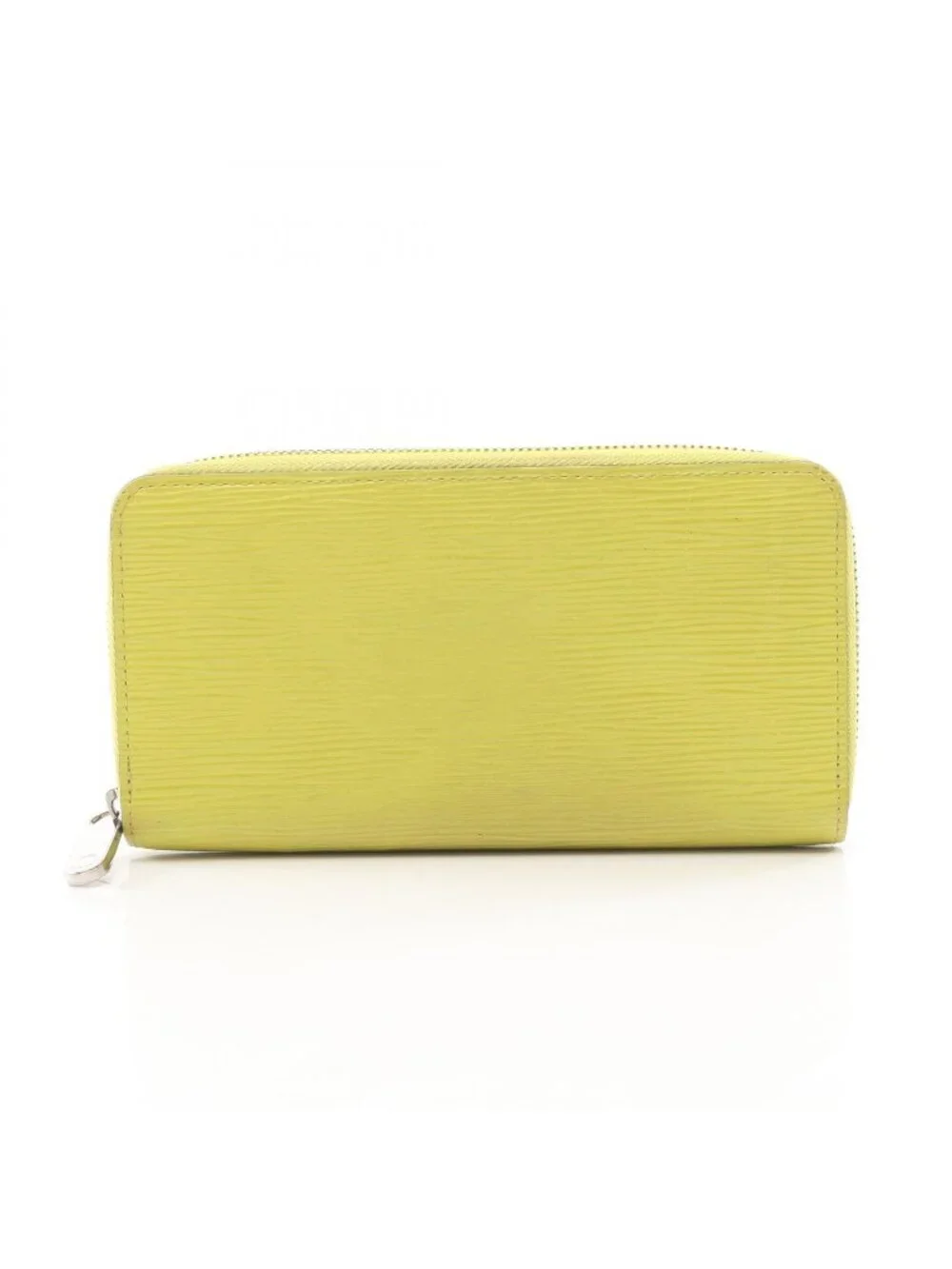 Louis Vuitton Round Wallet Zippy Jaune Leather